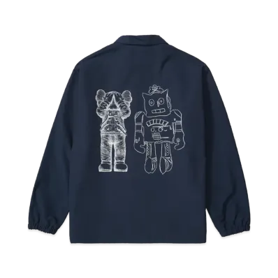 Uniqlo x KAWS x WARHOL Coach Jacket "Navy"