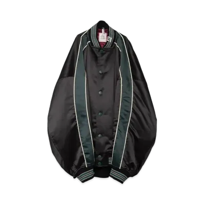 Maison MIHARA YASUHIRO Big Stadium Jacket "Black"
