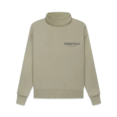 FEAR OF GOD ESSENTIALS KIDS PULLOVER MOCKNECK "Pistachio"