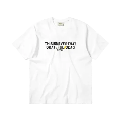 thisisneverthat x Grateful Dead Seoul Tee "White"