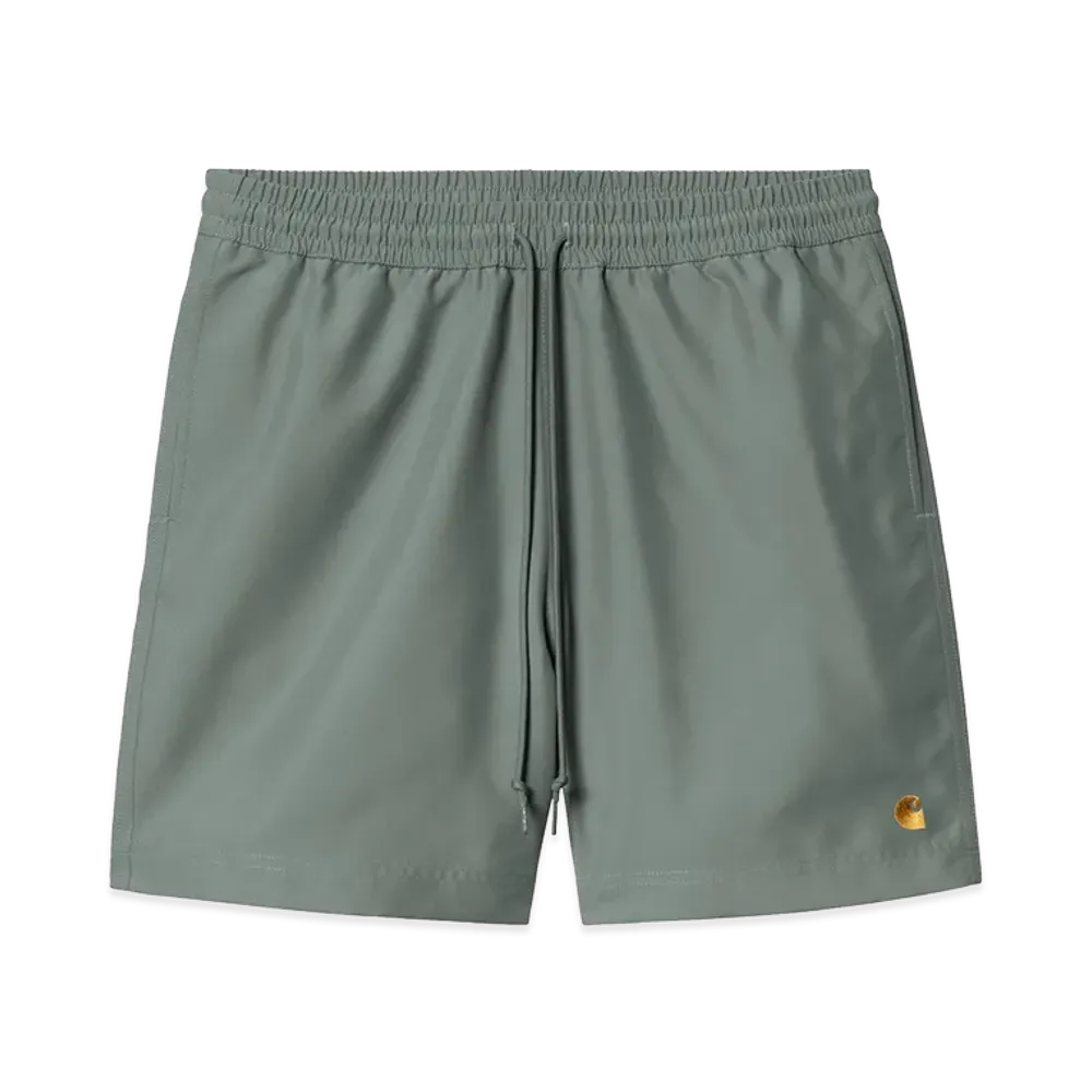 Carhartt WIP Chase Swim Trunks "Velvet Green/Gold"