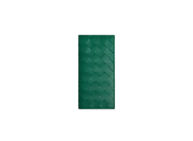 Bottega Veneta Slim Long Wallet "Racing Green"