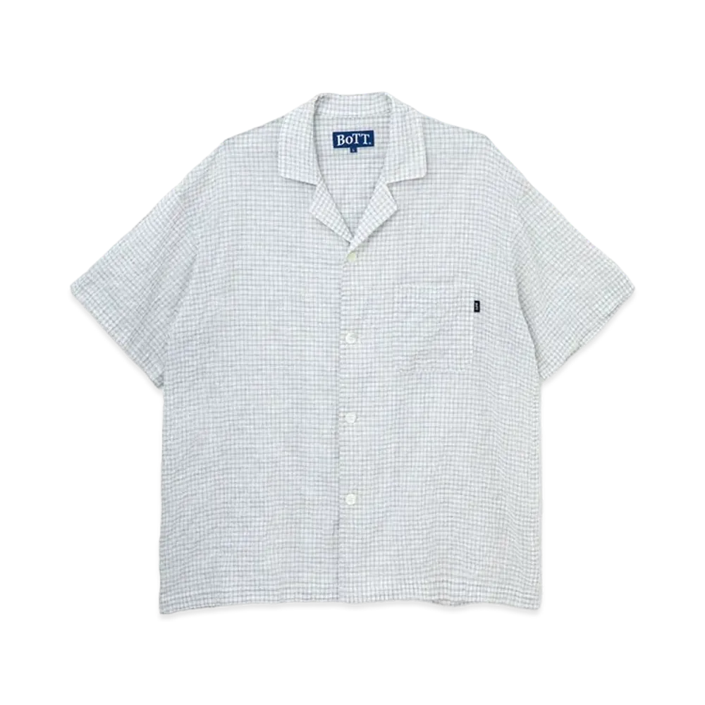 BoTT Windowpane S/S Shirt "White"