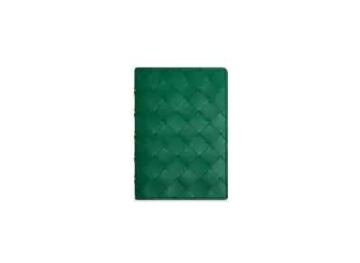 Bottega Veneta Passport Case "Racing Green"