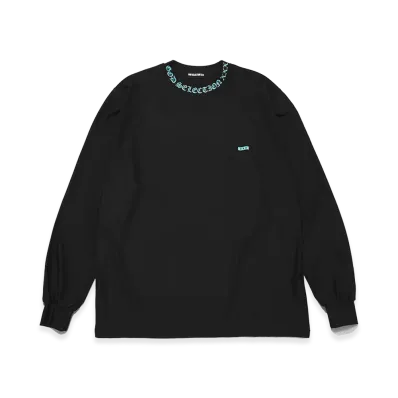GOD SELECTION XXX Mini Box Logo/Old English Logo Rash Guard GX-S26-CS-05 "Black"