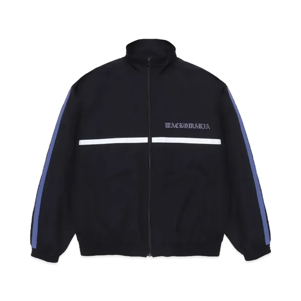 WACKO MARIA Nylon Track Jacket "Black"