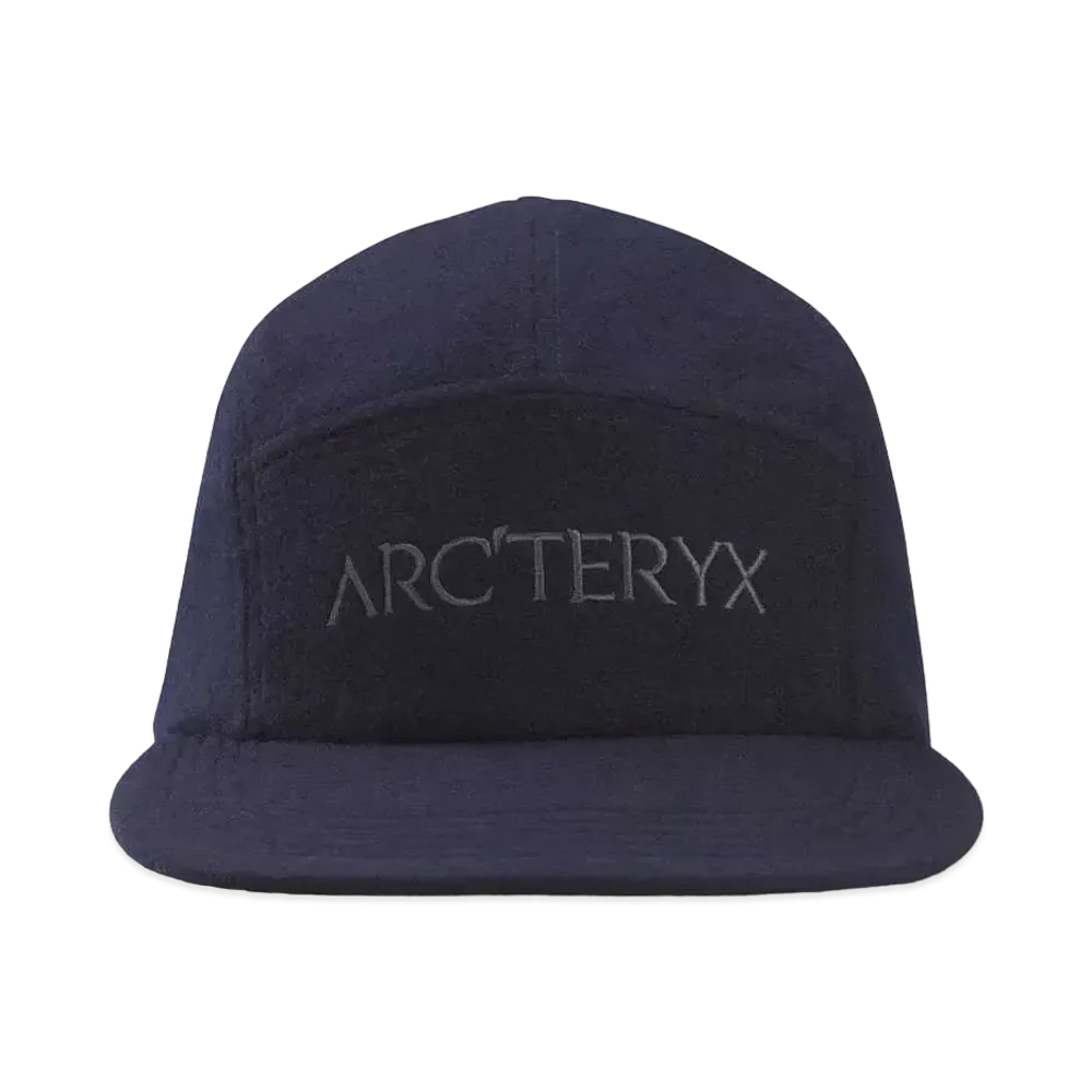 ARC'TERYX 5 Panel Wool Ball Cap "Black Sapphire Heather" X000005086
