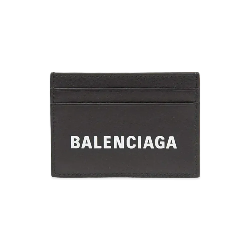 BALENCIAGA Everyday Card Holder "Black"