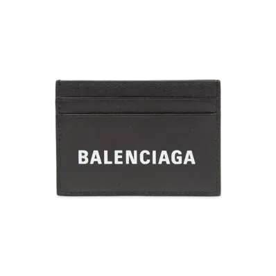 BALENCIAGA Everyday Card Holder "Black"