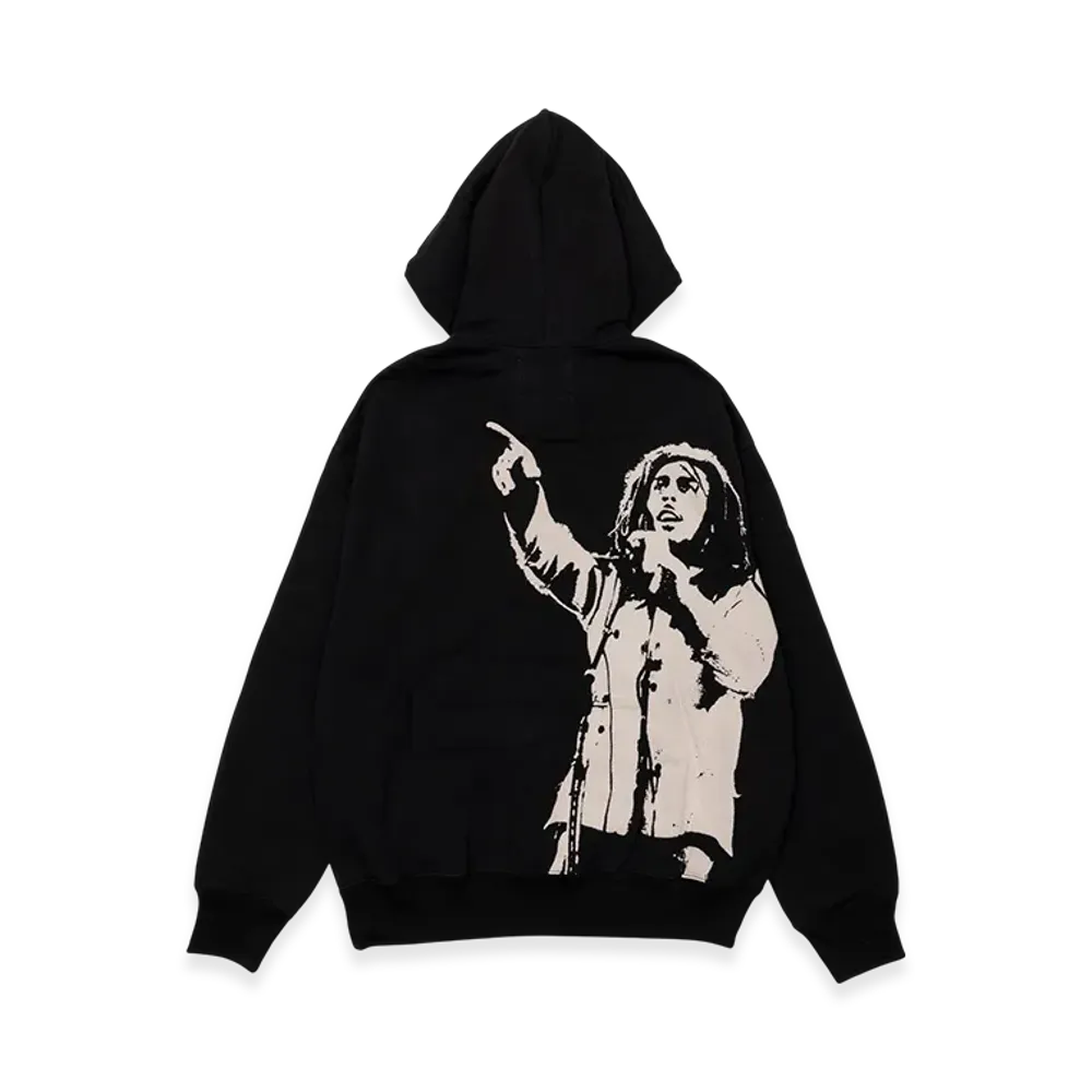 JUNYA WATANABE MAN Cotton French Terry Print Bob Marley Carhartt W Name "Black/Beige"