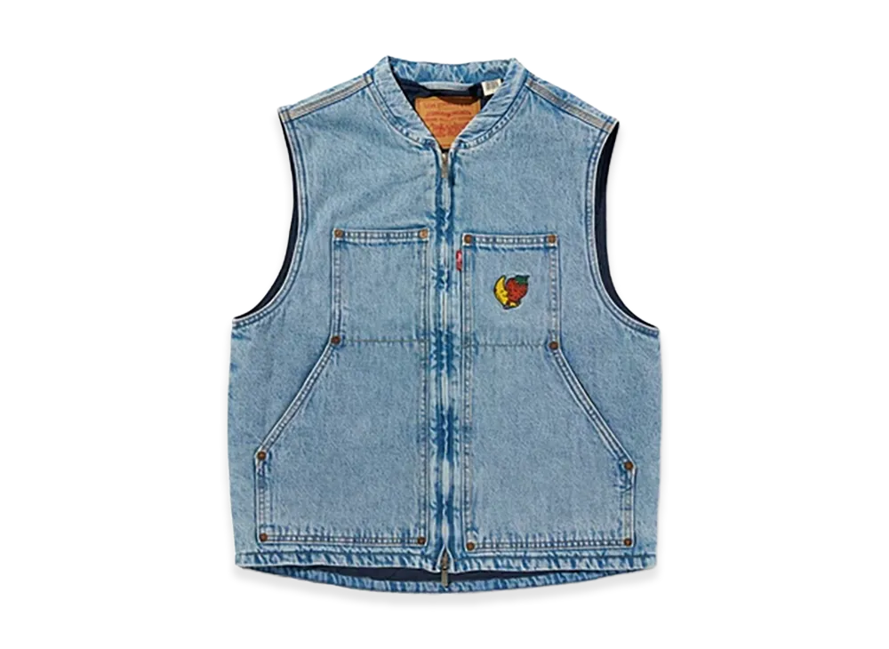 LEVI'S x Sky High Farm Goods Vest "Light Blue"