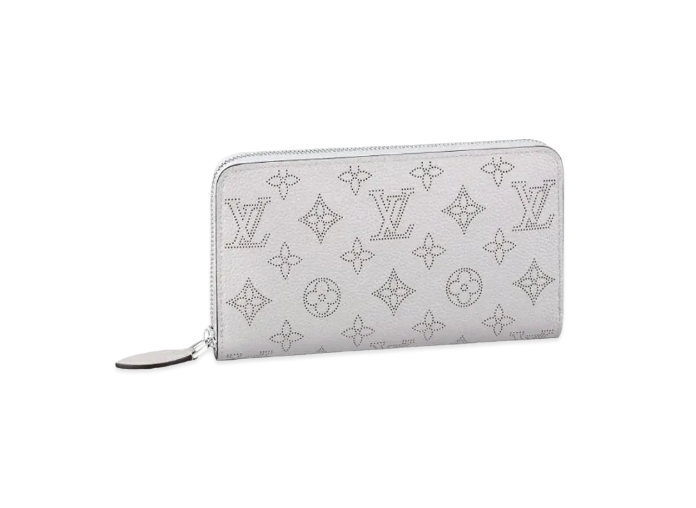 Louis Vuitton Zippy Wallet Mahina Leather Gris Souris"