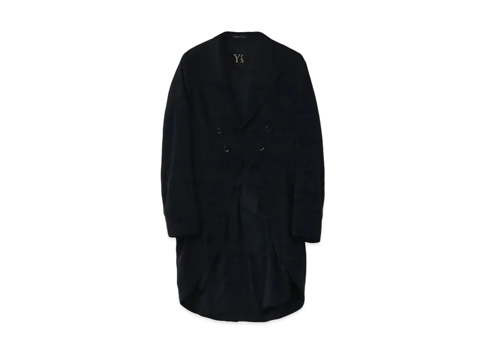 Yohji Yamamoto Y's DECYNE TAILCOAT JACKET "Navy"
