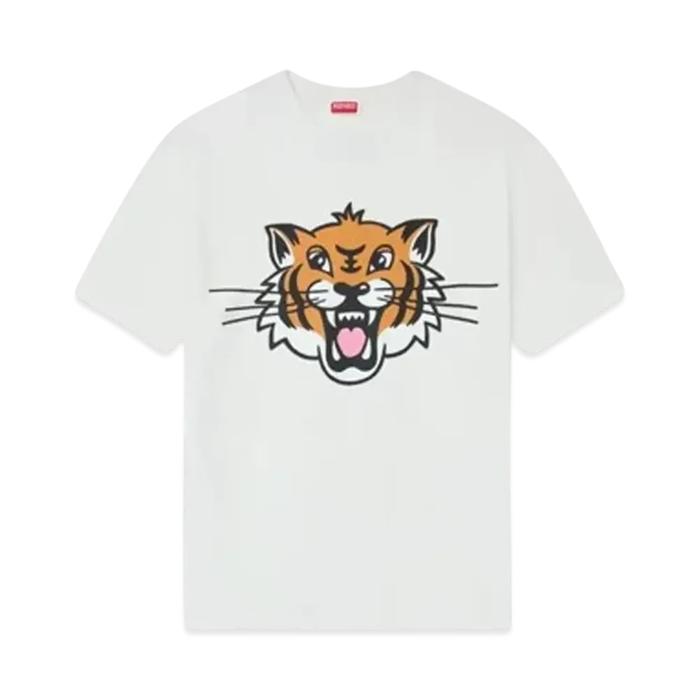 KENZO 'Happy Tiger' T-shirt "Off White"