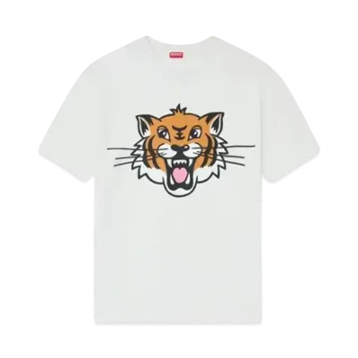 KENZO 'Happy Tiger' T-shirt "Off White"