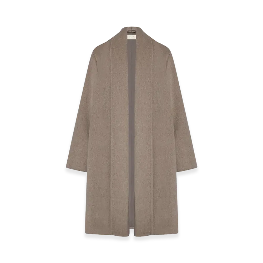 The Row Women's Divina Cashmere Coat "Dune"