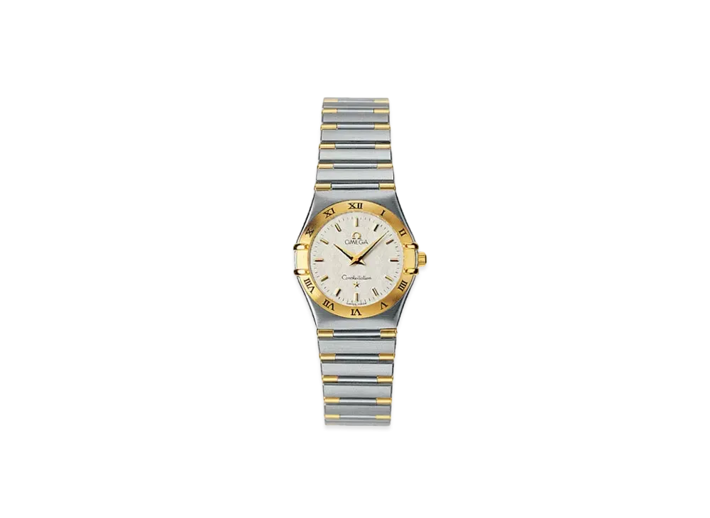 OMEGA Constellation Mini Half Bar 22.5MM "Stainless Steel/Yellow Gold" 1372.30.00