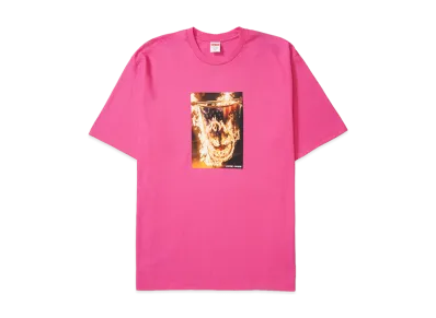 Supreme x Spitfire Flag Tee "Fuchsia"