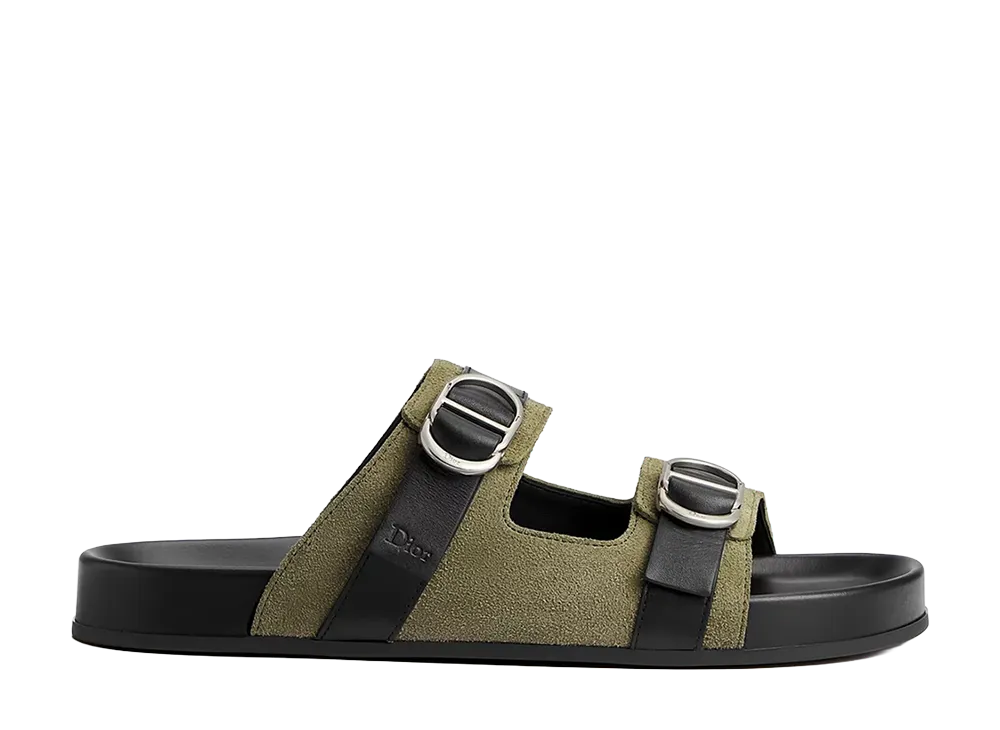 Dior Aqua Sandal Suede Calfskin "Khaki"