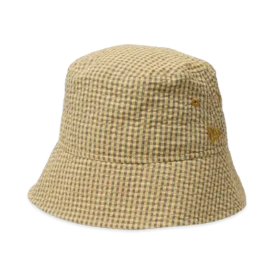 NEW ERA Bucket 01 Sailor Brim Gingham Check "Yellow"
