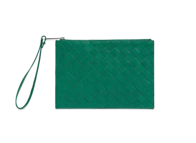 Bottega Veneta Pouch "Racing Green"