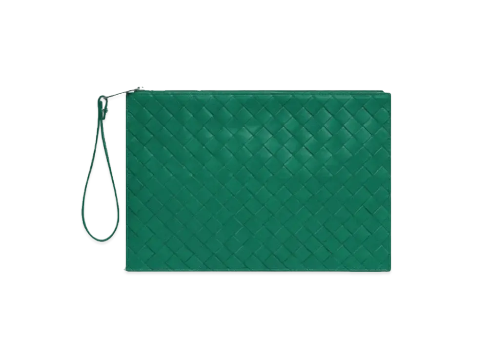 Bottega Veneta Pouch "Racing Green"