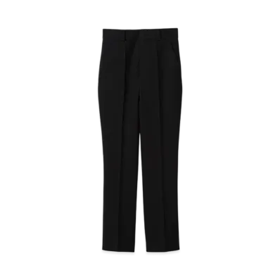MIU MIU Women's Grain De Poudre Pants "Black"