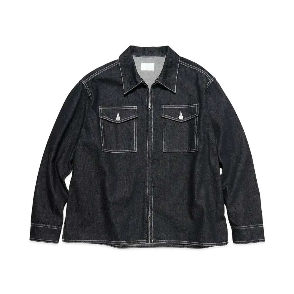 SOPHNET. Denim Drizzler Jacket "Black"