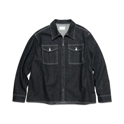 SOPHNET. Denim Drizzler Jacket "Black"