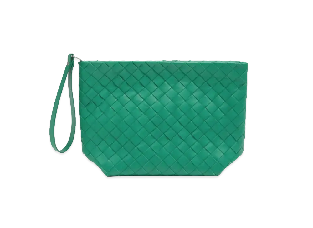 Bottega Veneta Pouch "Racing Green"