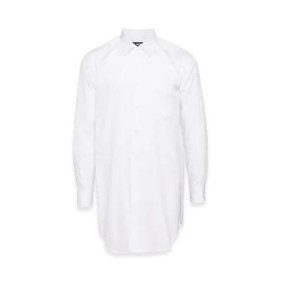 BLACK COMME des GARCONS Side Slit Shirt "Black"