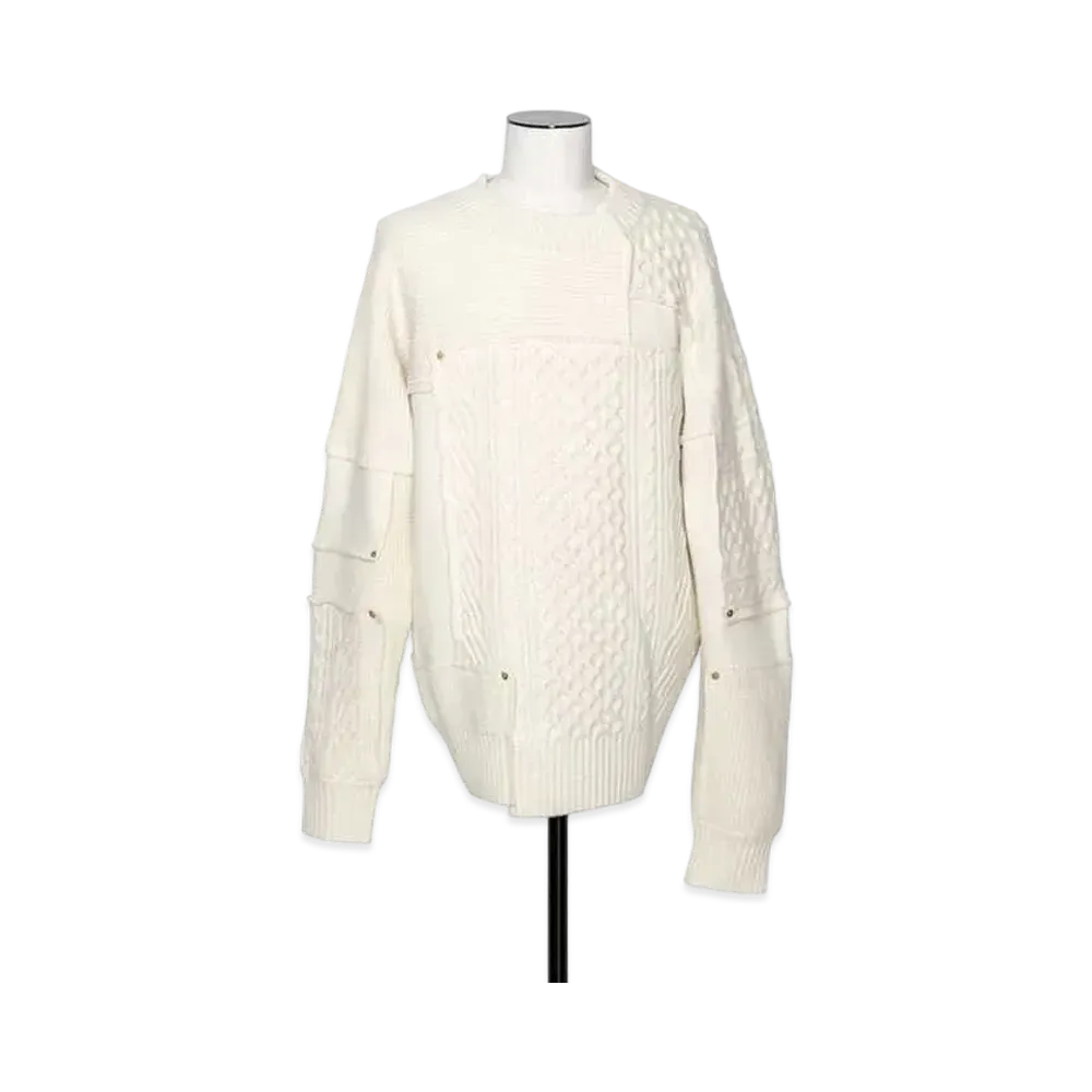 sacai Wool Knit Pullover #1 "Off White"