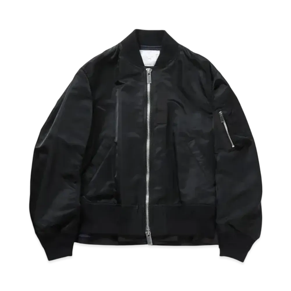 sacai Nylon Twill Blouson "Black"