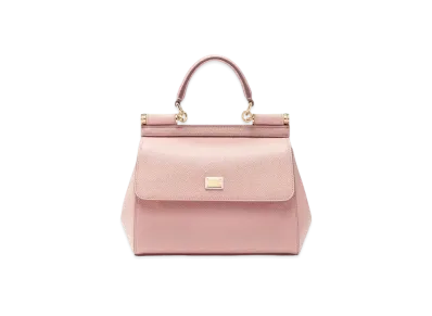Dolce&Gabbana Sicily Small Bag Dauphine Calfskin "Pink"