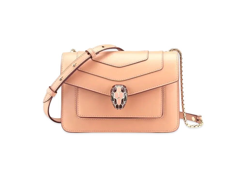 BVLGARI Serpenti Forever Crossbody Bag "Beige"