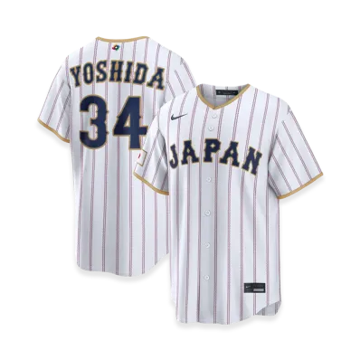 Nike 2026WBC World Baseball Classic Masataka Yoshida Japan Baseball Home Stadium Jersey "White"
