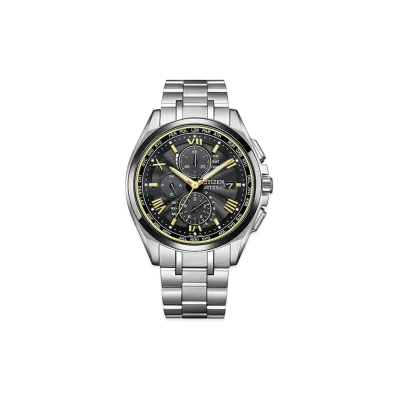 CITIZEN Attesa Act Line KIZASHI Collection Eco-Drive 41.5mm "Silver/Black"