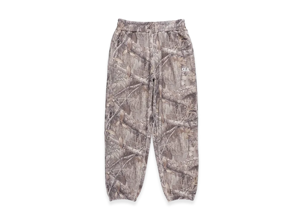 WIND AND SEA Heavy Waffle Sweat Pants "Camo"