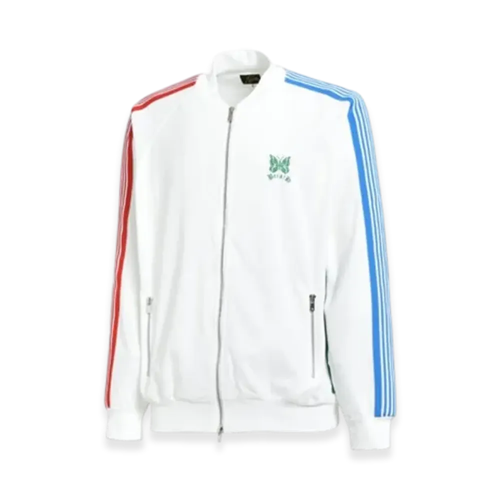 BREATH x Needles Rib Collar Track Jacket "White"