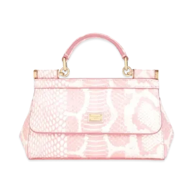 Dolce&Gabbana Sicily Bag Medium Print Elafe "Multicolor"