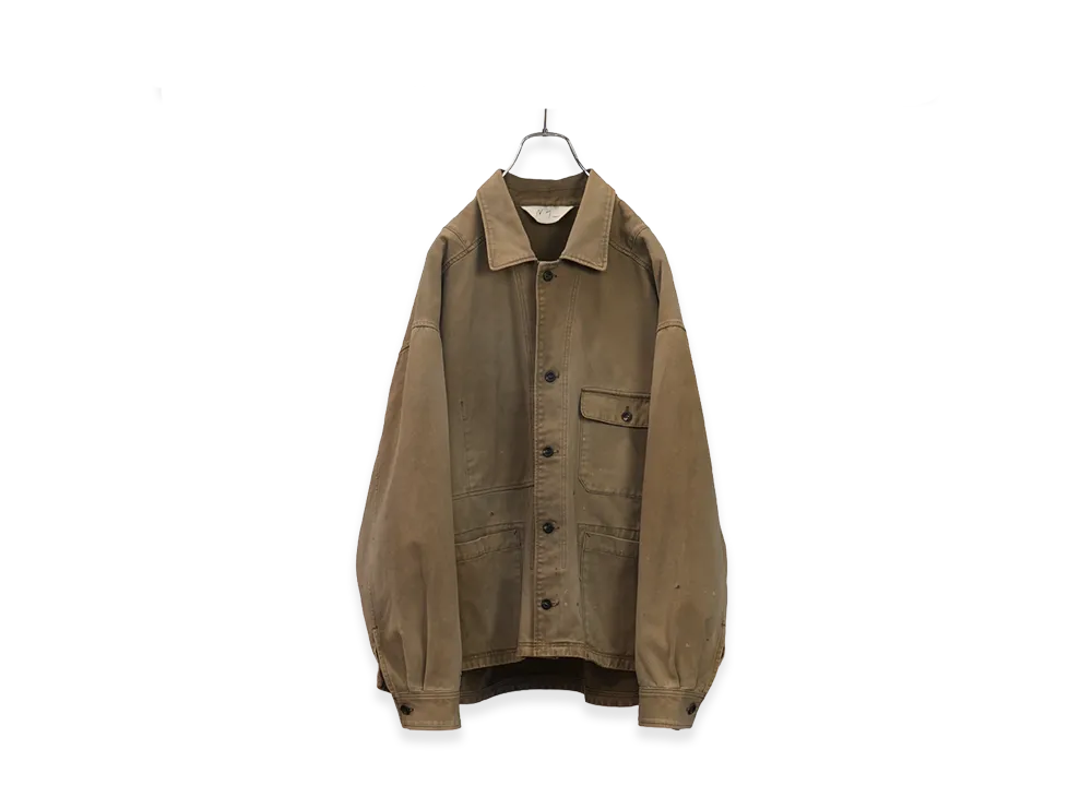ANCELLM Chino Shirt Jacket "Beige"