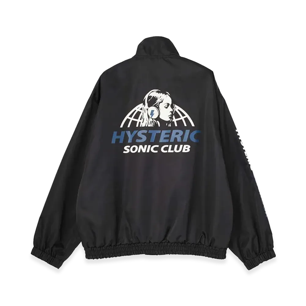 HYSTERIC GLAMOUR Women's Hysteric Sonic Club Stand Collar Blouson "Black"