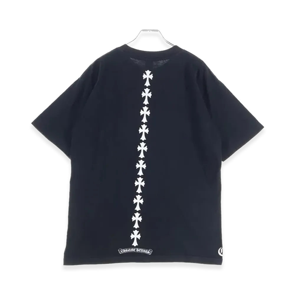 Chrome Hearts Tire Track Cemetery Cross Print S/S T-Shirt "Black"