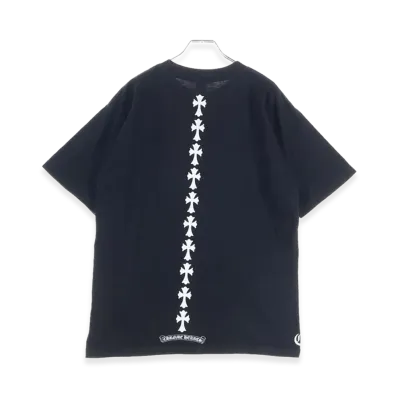 Chrome Hearts Tire Track Cemetery Cross Print S/S T-Shirt "Black"