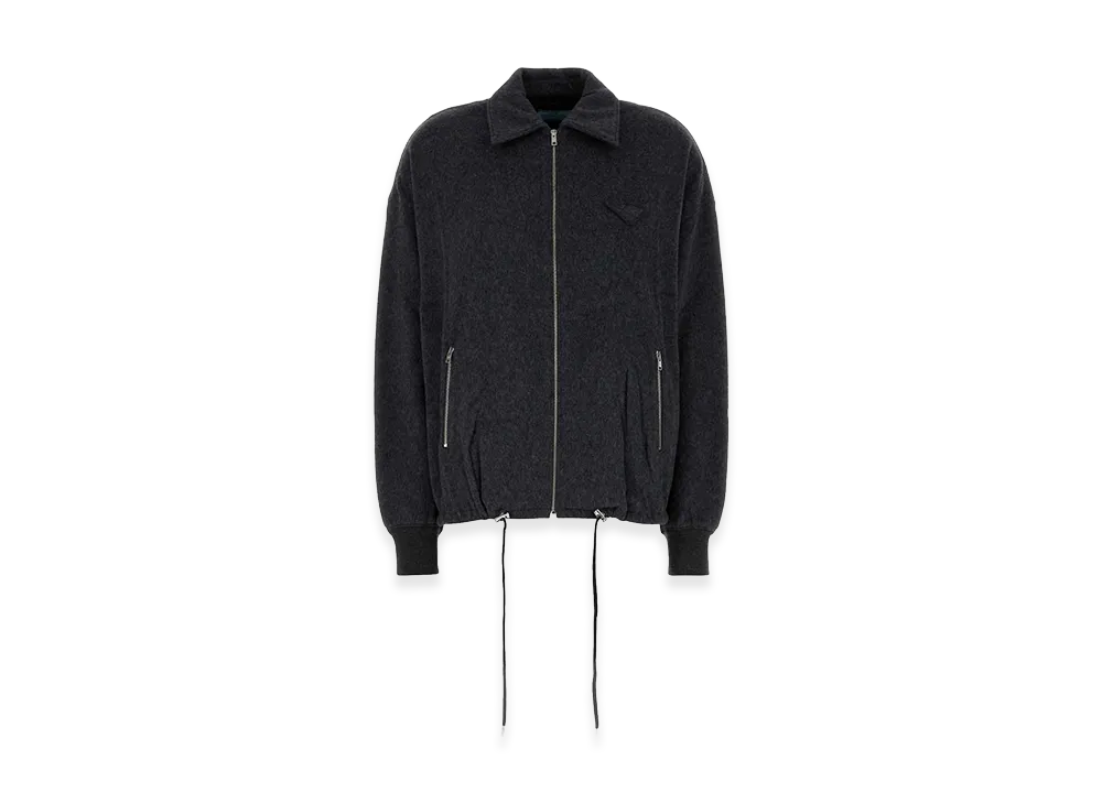 PRADA Women's Wool Blend Sweatshirt "Grey"