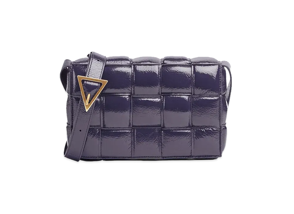 Bottega Veneta Padded Cassette "Raisin"