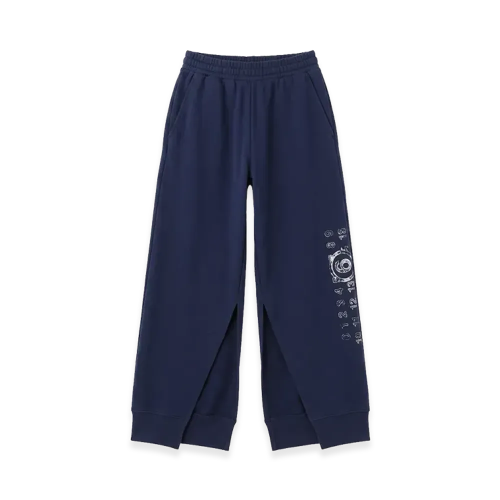 MM6 Maison Margiela Women's Trousers Sweatpants "Blue"