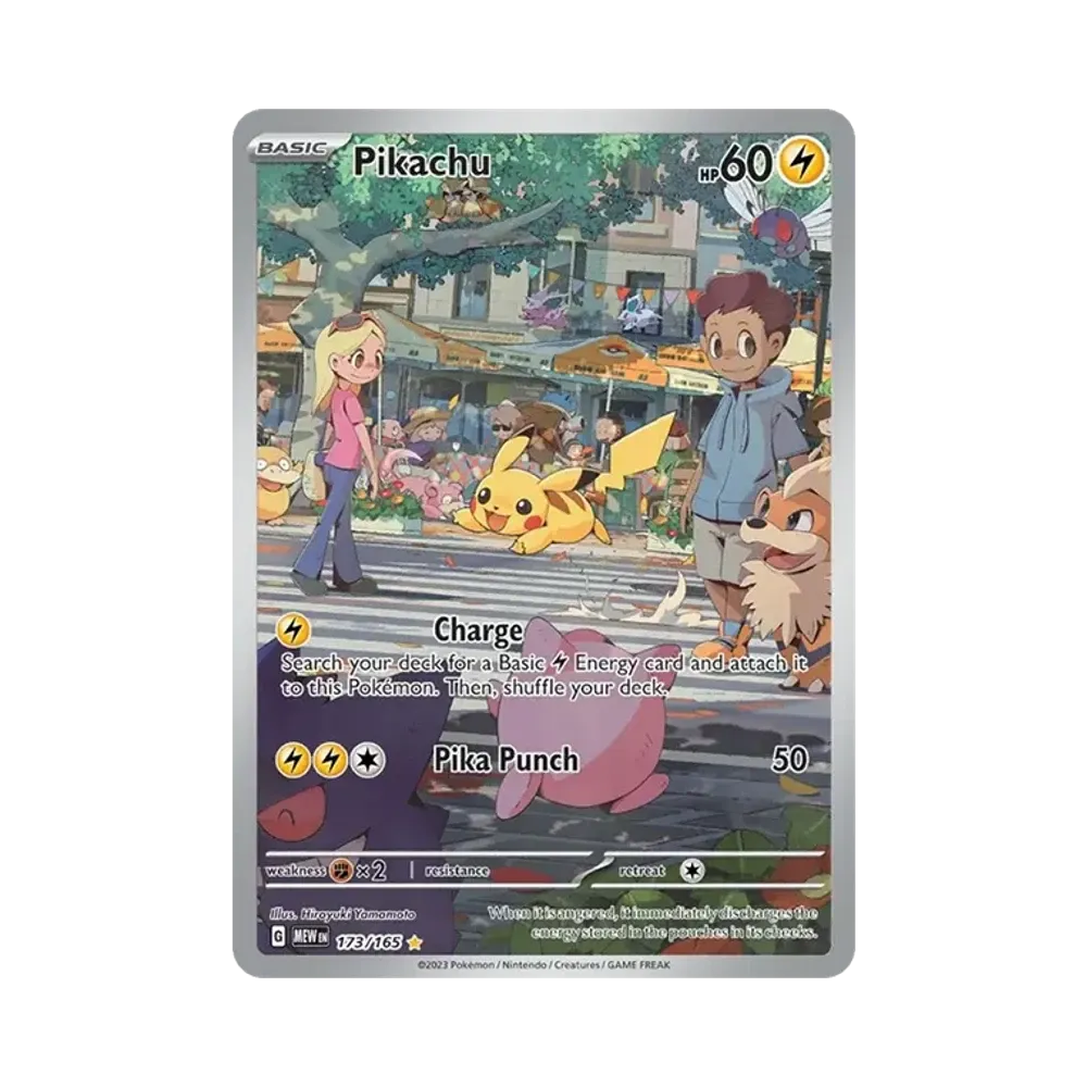 ピカチュウ IR [MEW EN 173/165]【英語版】(スカーレット&バイオレット「151」)