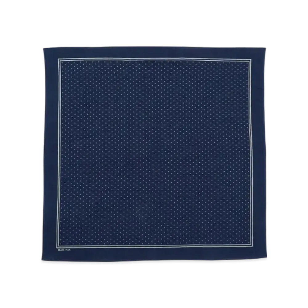 BEAMS Bandana Discharge Printing "DotSmall"