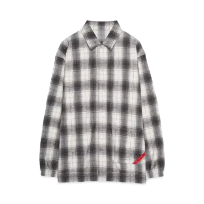 PHINGERIN NIGHT SHIRT HOMBRE PLAID "BEIGE"